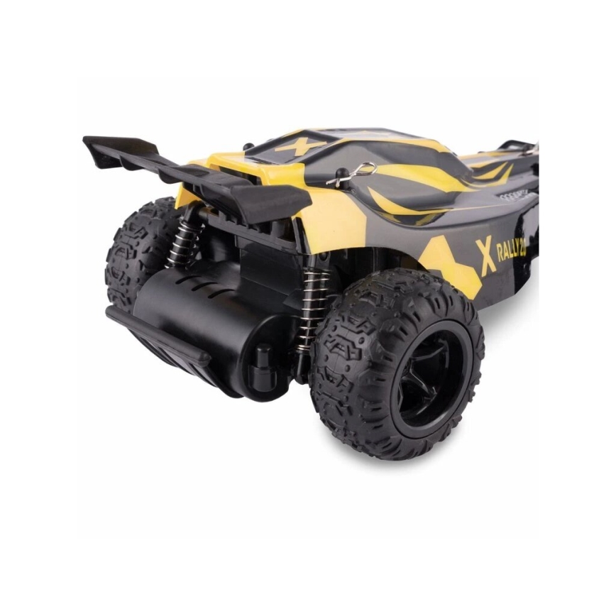 Overmax - Voiture radiocommandée X-RALLY 2.0, 1200 mAh, noir/jaune