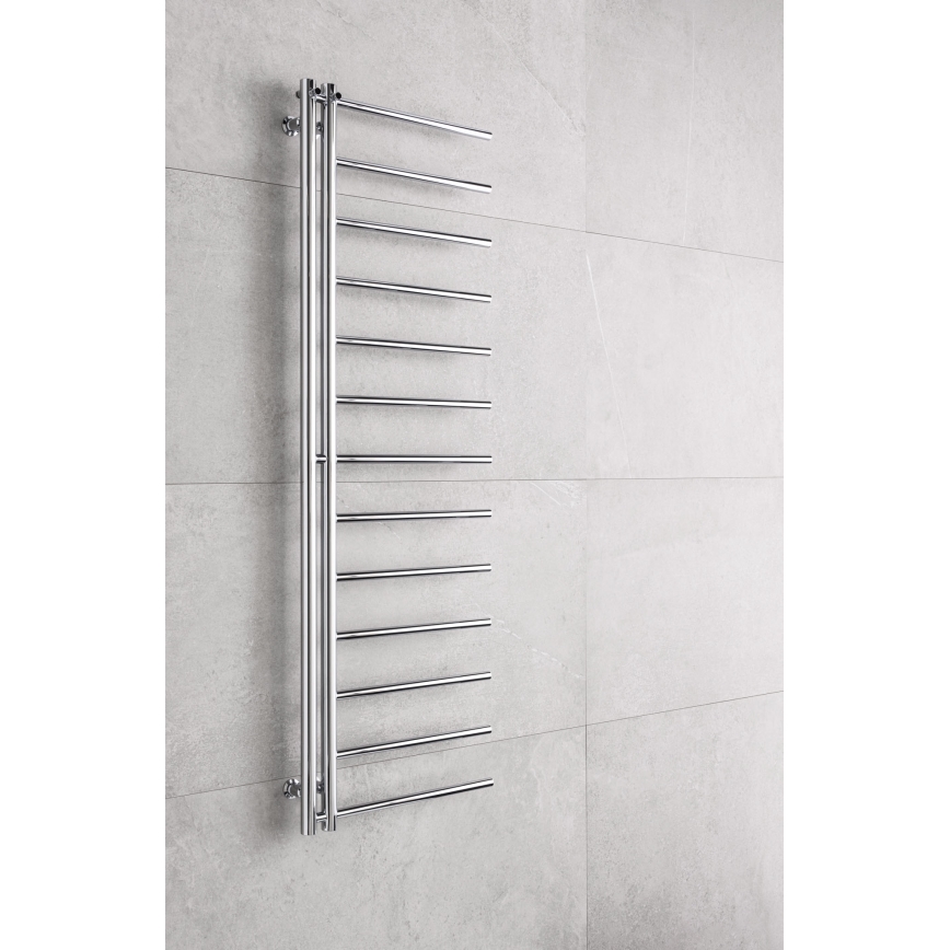 P.M.H. AP2C - Badezimmer-Handtuchheizkörper APOLLO 219W 150 cm rechts/Hochglanzchrom