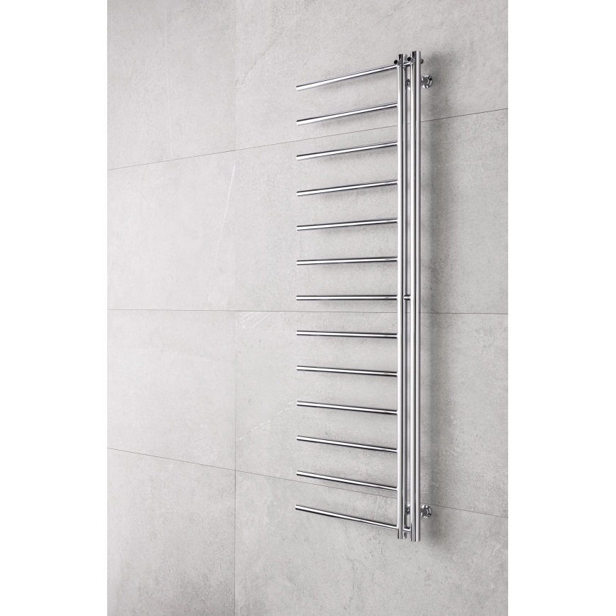 P.M.H. AP2C-L - Badezimmer-Handtuchheizkörper APOLLO 219 W 150 cm, links, Hochglanzchrom