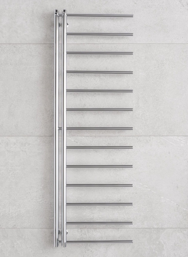 P.M.H. AP2C - Sèche-serviettes pour salle de bains APOLLO 219 W 150 cm, côté droit / finition chrome brillant