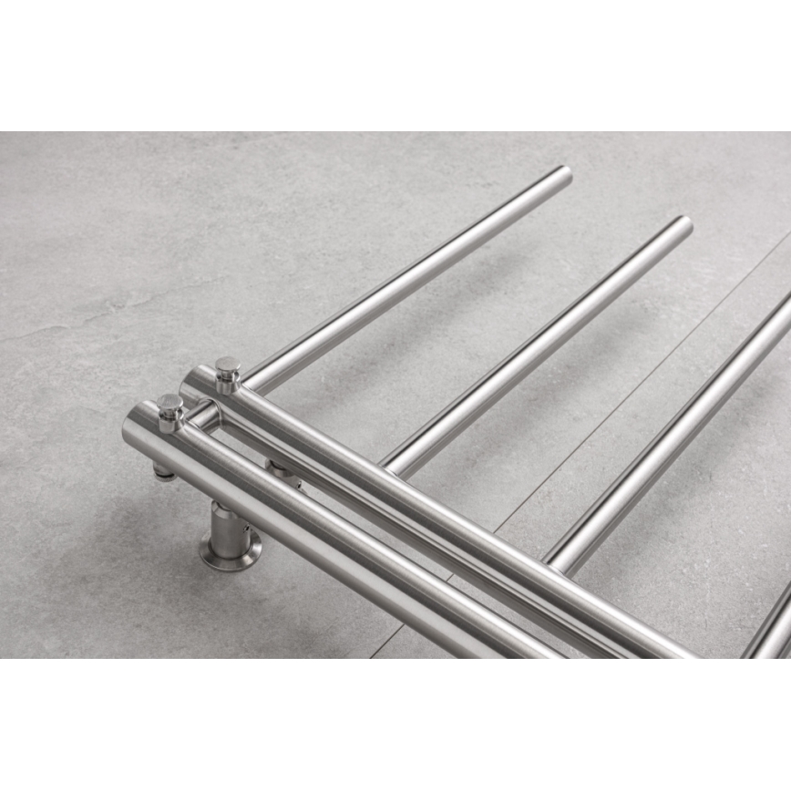 P.M.H. AP2C - Sèche-serviettes pour salle de bains APOLLO 219 W 150 cm, côté droit / finition chrome brillant