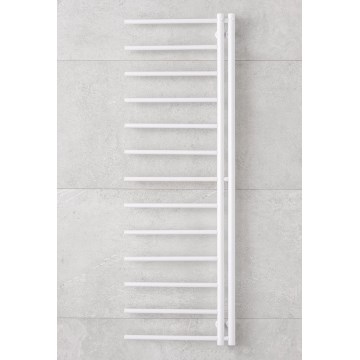 P.M.H. AP2W-L - Badezimmer-Handtuchheizkörper APOLLO 346 W 150 cm rechts/weiß