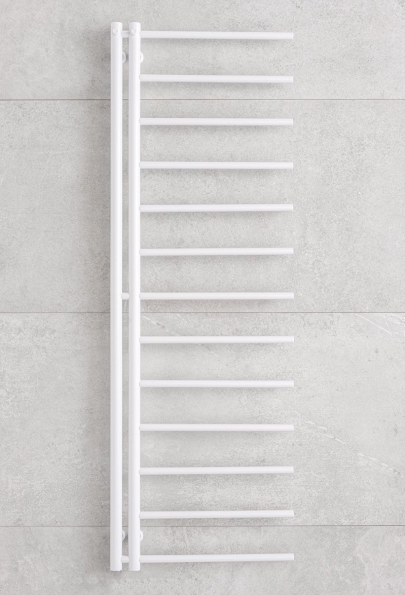 P.M.H. AP2W - Radiateur sèche-serviettes pour salle de bains APOLLO 346 W 150 cm droit/blanc