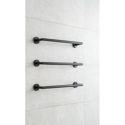 P.M.H. IN1B-L - Scaldasalviette elettrico INGA 17W/230V 85,9 cm IP44 sinistra/nera