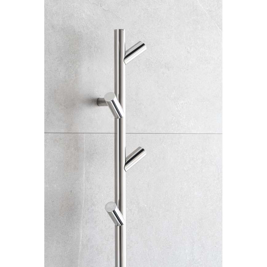 P.M.H. LS1SS - Sèche-serviettes électrique LISA 24W/230V 170 cm IP44 acier inoxydable poli