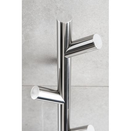 P.M.H. LS1SS - Sèche-serviettes électrique LISA 24W/230V 170 cm IP44 acier inoxydable poli