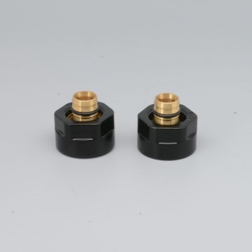 P.M.H. M16B2024 - Klemmverschraubung für Ventil VISION/INTER, schwarz/Alupex, 16 mm