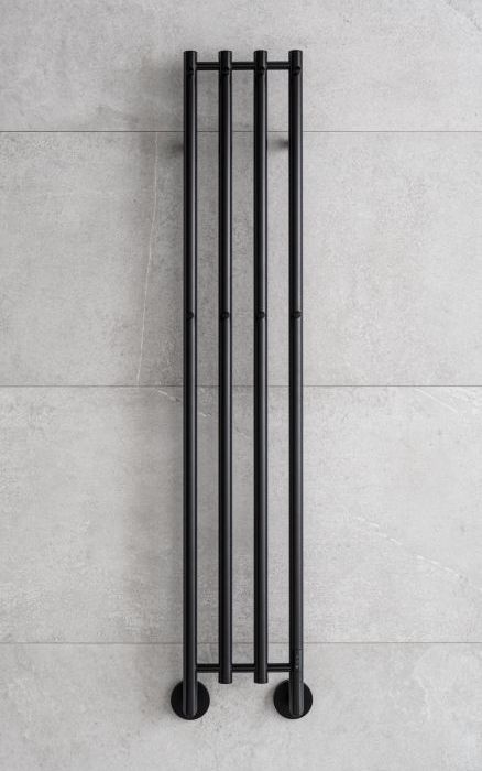 P.M.H. MO1B-R - Sèche-serviettes électrique MONA 93W/230V 153,3 cm IP44 noir