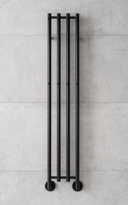 P.M.H. MO1B-RK - Elektrischer Handtuchwärmer MONA 93W/230V 153,3 cm IP44 schwarz