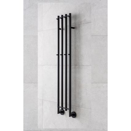 P.M.H. MO1B-RK - Elektrischer Handtuchwärmer MONA 93W/230V 153,3 cm IP44 schwarz
