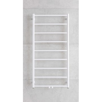 P.M.H. NS4W-M - NAAS Bad-Handtuchheizkörper, 349 W, 121 cm, weiß
