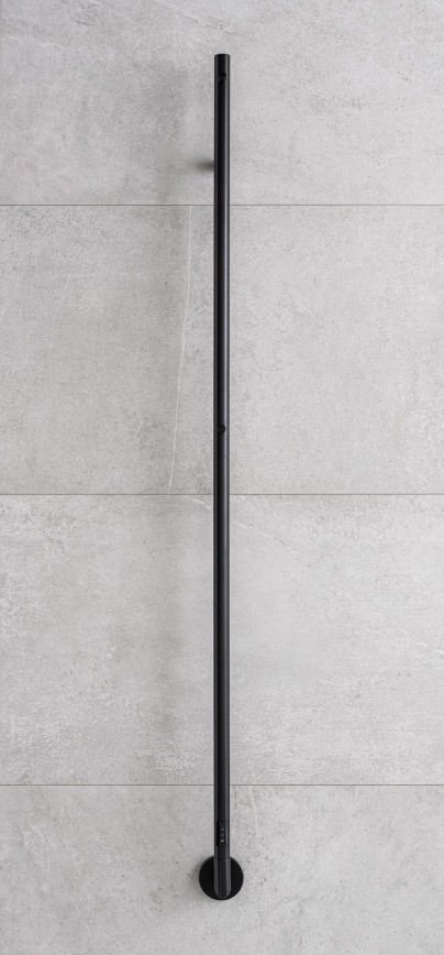 P.M.H. OL1B - Sèche-serviettes électrique OLE 24W/230V 170 cm IP44 noir