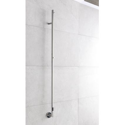 P.M.H. OL1SS - Sèche-serviettes électrique OLE 24W/230V 170 cm IP44 inox poli