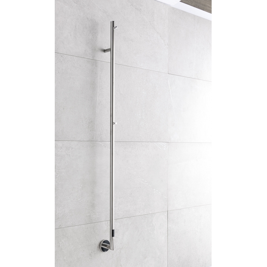 P.M.H. OL1SS - Sèche-serviettes électrique OLE 24W/230V 170 cm IP44 inox poli