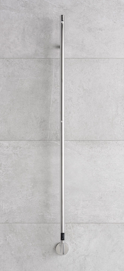 P.M.H. OL1SS - Sèche-serviettes électrique OLE 24W/230V 170 cm IP44 inox poli