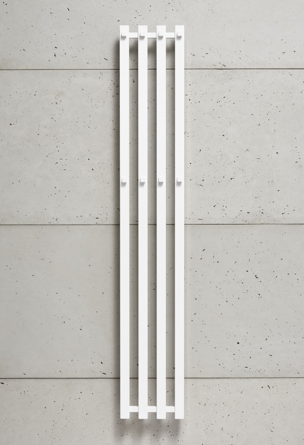 P.M.H. P2W/4 - Handtuchheizkörper PLUTO 406 W, 150 cm, weiß