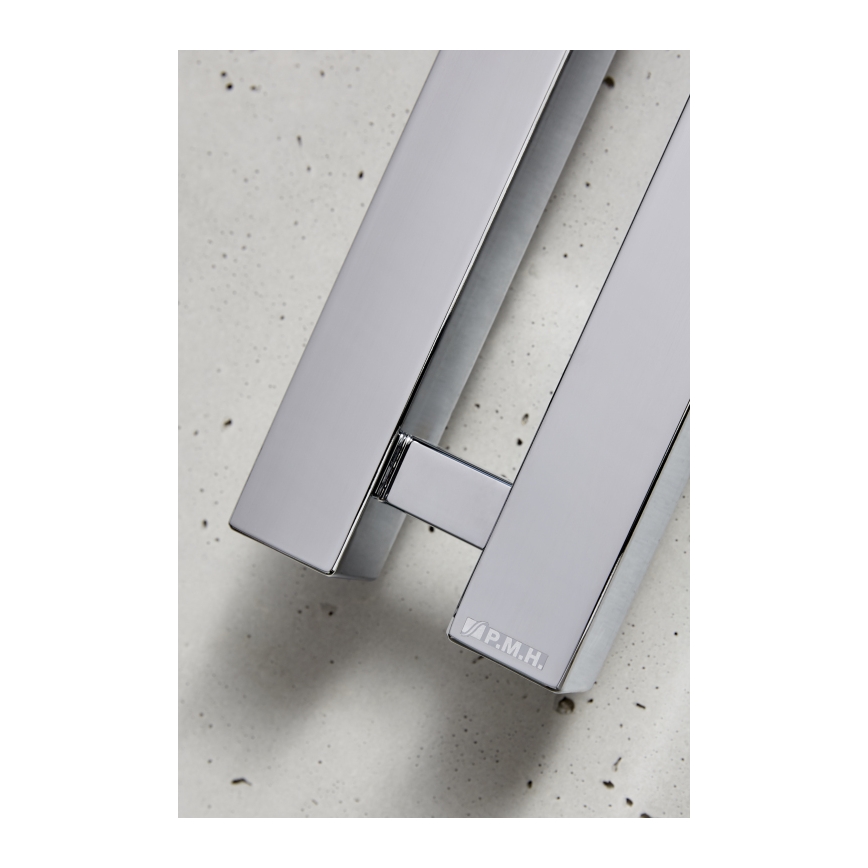 P.M.H. PX2C/4 - Radiateur sèche-serviettes PLUTO X 350 W, 150 cm, chrome brillant