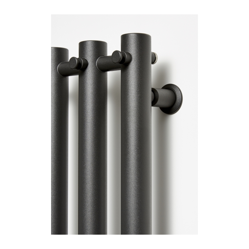P.M.H. R2B - Bad-Handtuchheizkörper ROSENDAL 350W 150 cm schwarz