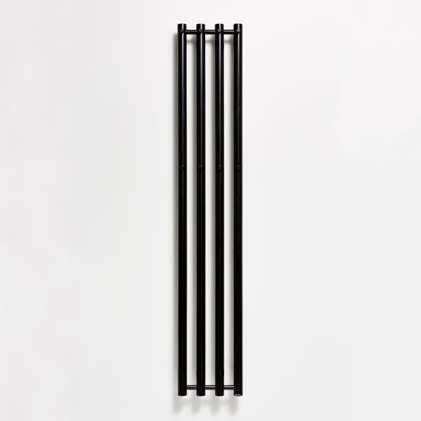 P.M.H. R2B - Radiateur sèche-serviettes en échelle ROSENDAL 350 W 150 cm noir