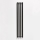 P.M.H. R2B - Radiateur sèche-serviettes en échelle ROSENDAL 350 W 150 cm noir