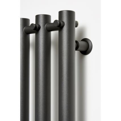 P.M.H. R2B - Radiateur sèche-serviettes en échelle ROSENDAL 350 W 150 cm noir