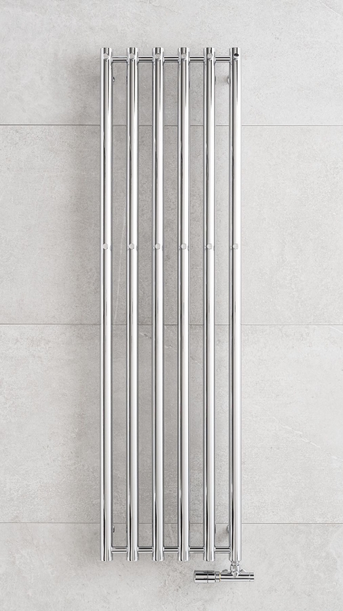 P.M.H. R2C/6 - Radiateur sèche-serviettes en échelle ROSENDAL 525 W 150 cm chromé brillant