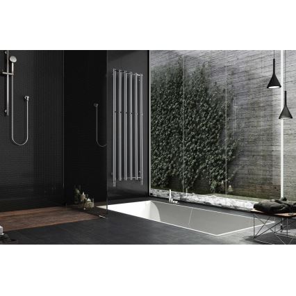 P.M.H. R2C/6 - Radiateur sèche-serviettes en échelle ROSENDAL 525 W 150 cm chromé brillant