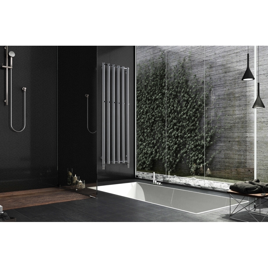 P.M.H. R2C/6 - Radiateur sèche-serviettes en échelle ROSENDAL 525 W 150 cm chromé brillant