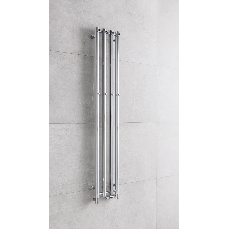 P.M.H. R2C - Radiateur sèche-serviettes ROSENDAL 350W 150 cm chrome brillant
