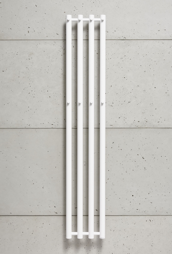 P.M.H. R2W - Radiateur sèche-serviettes pour salle de bains ROSENDAL 350W 150 cm blanc