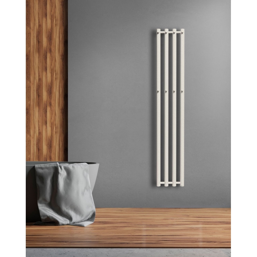 P.M.H. R2W - Radiateur sèche-serviettes pour salle de bains ROSENDAL 350W 150 cm blanc