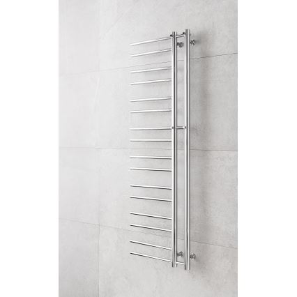 P.M.H. T2C-L - Radiateur sèche-serviettes THEIA 352W 154 cm gauche/chrome brillant