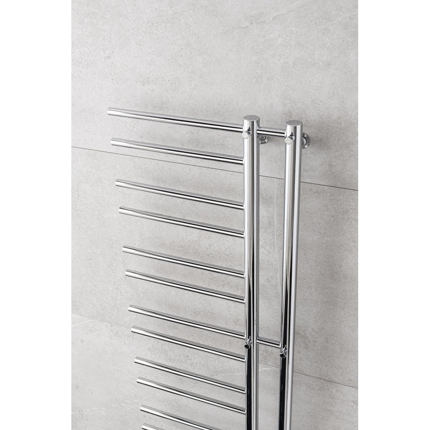 P.M.H. T2C-L - Radiateur sèche-serviettes THEIA 352W 154 cm gauche/chrome brillant