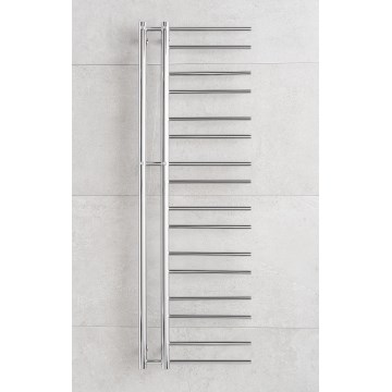 P.M.H. T2C - Sèche-serviettes THEIA 352 W 154 cm version droite/chromé brillant