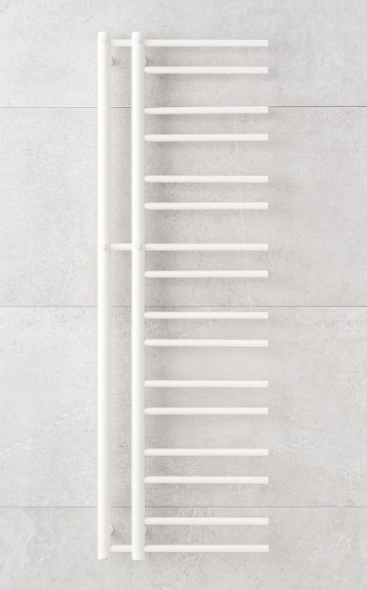 P.M.H. T2W - Badezimmer-Handtuchheizkörper THEIA 352W 154 cm rechts/weiß