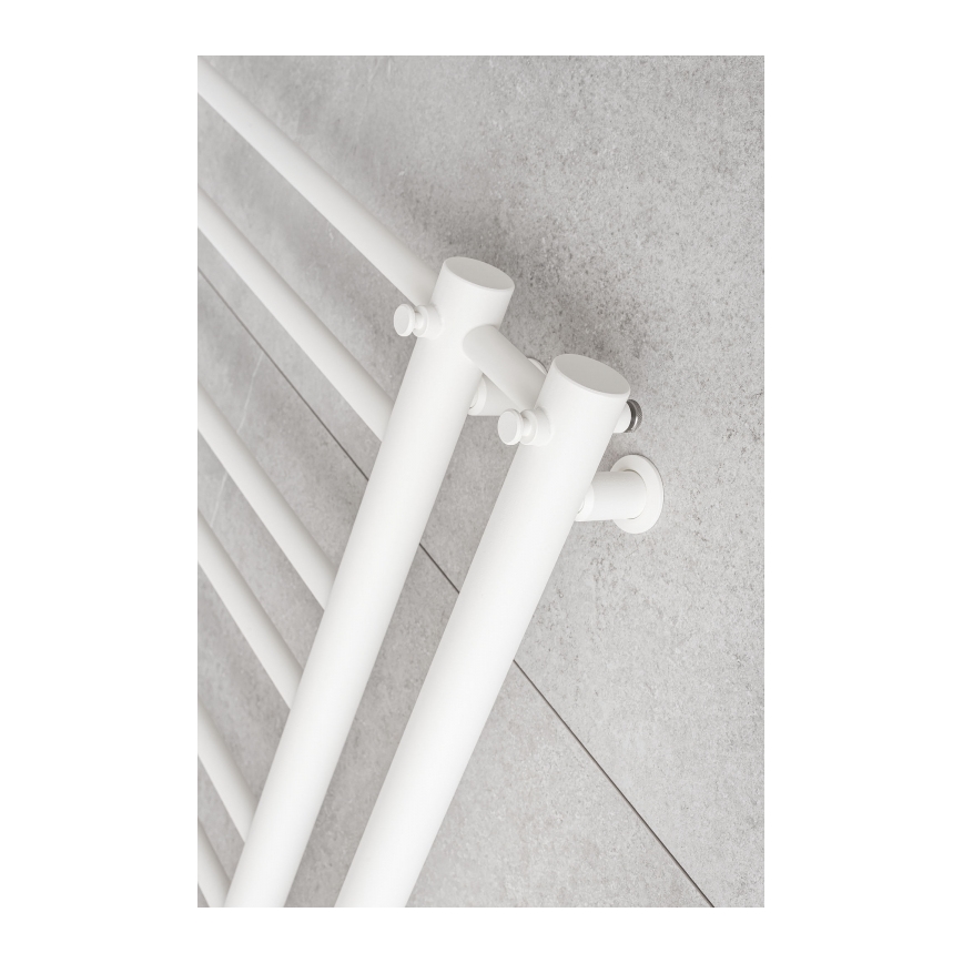P.M.H. T2W-L - Radiateur sèche-serviettes THEIA 352W 154 cm gauche/blanc
