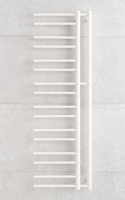 P.M.H. T2W-L - THEIA Handtuchheizkörper, Leiterform, 352 W, 154 cm, links/weiß