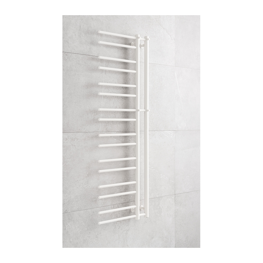P.M.H. T2W-L - THEIA Handtuchheizkörper, Leiterform, 352 W, 154 cm, links/weiß