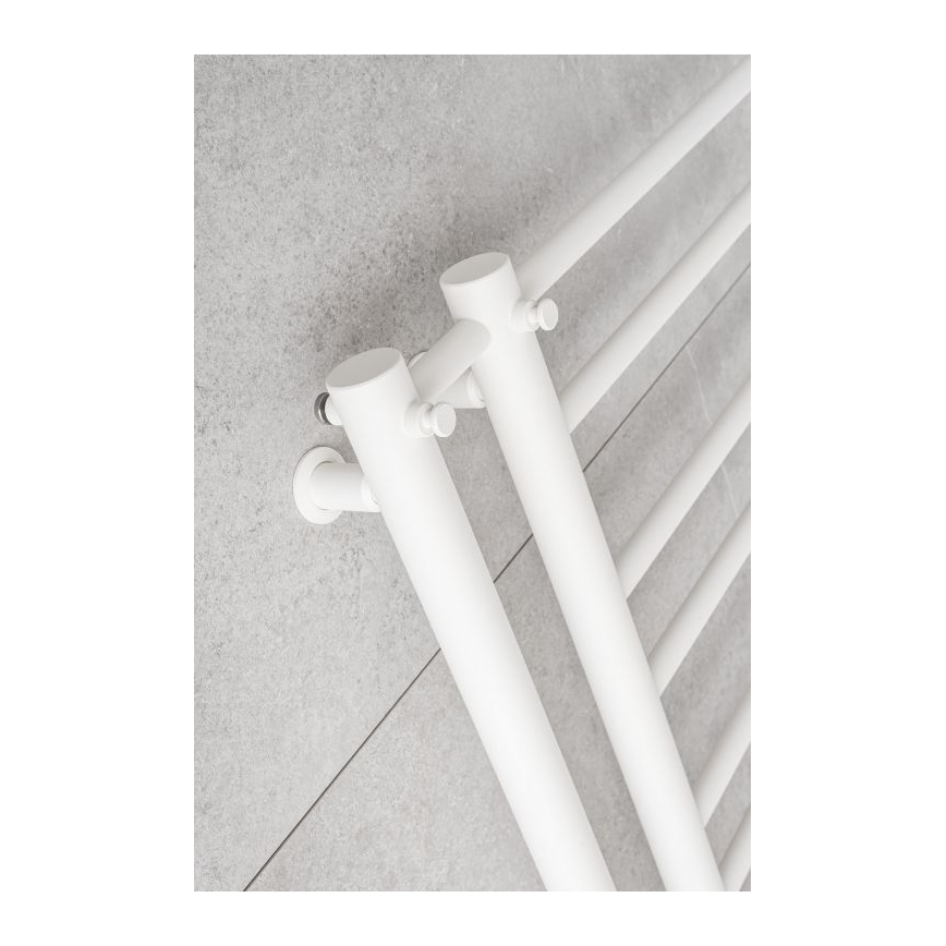 P.M.H. T2W - Sèche-serviettes THEIA 352W 154 cm droite/blanc