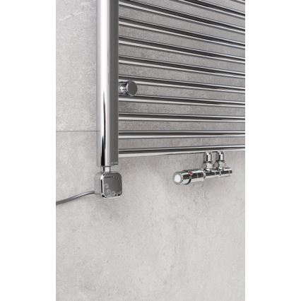 P.M.H. TERM-LC-EK - Vanne avec tête thermostatique TERM gauche/ chrome brillant