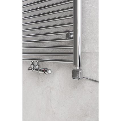 P.M.H. TERM-TC-EK - Valve con TERM testa termostatica destra-mano/lucido cromo