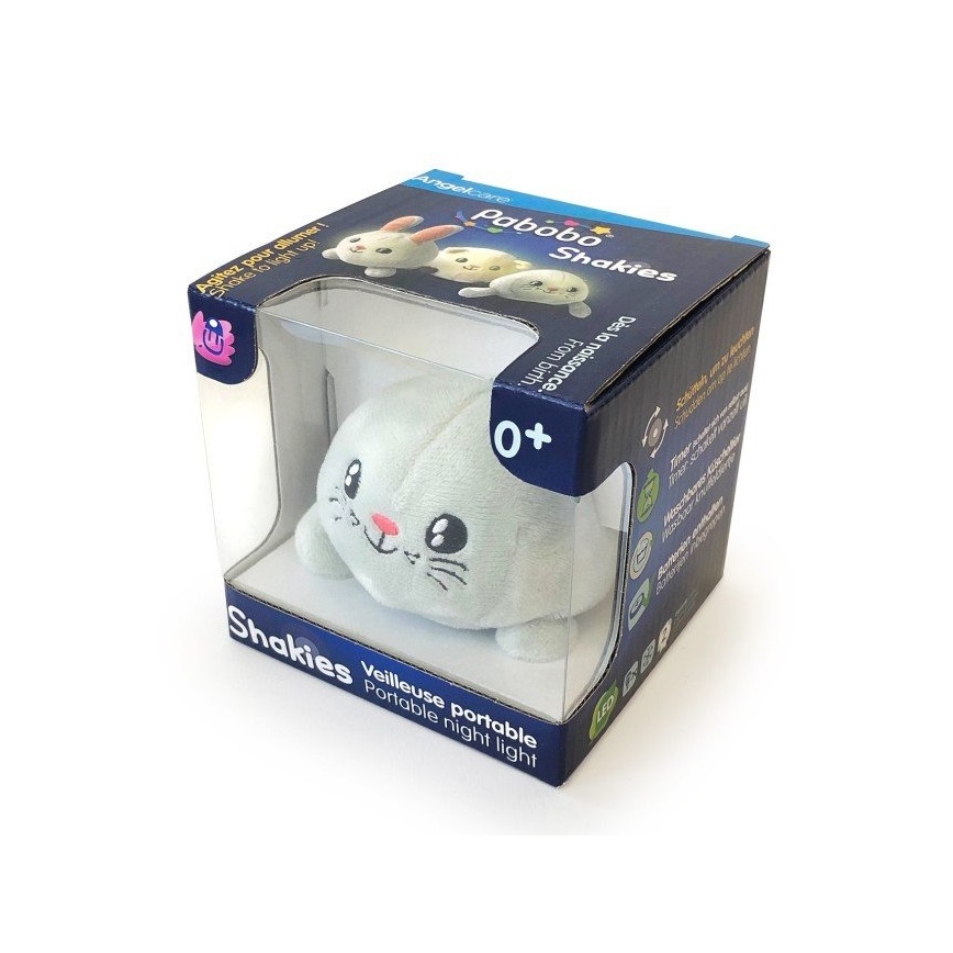 PABOBO - Animaletto luminoso SHAKIES foca 2xCR2032