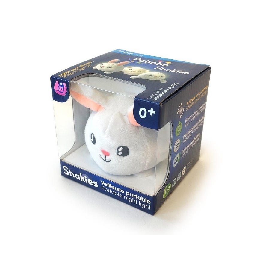 PABOBO - chouchou brillant SHAKIES lapin 2xCR32