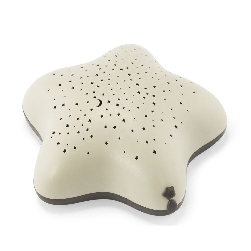 PABOBO - Proiettore con melodia STAR 3xAA beige