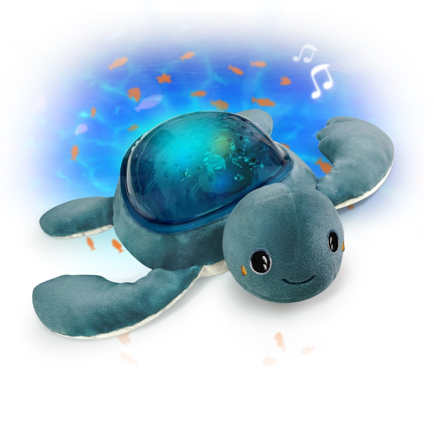 PABOBO - Projektor mit Melodie AQUA DREAM USB Schildkröte 1200 mAh