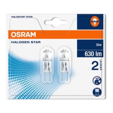 PACK 2x Ampoule halogène HALOSTAR GY6,35/35W/12V 2900K - Osram