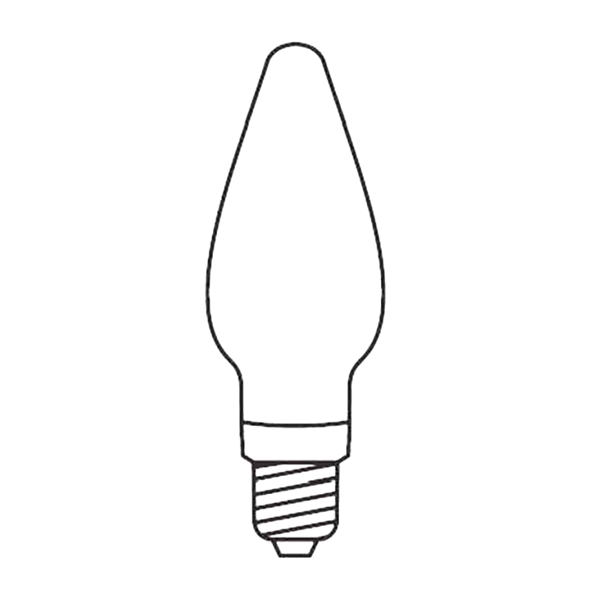 PACK 4 x Ampoule de rechange FELICIA E10/14V/0,1A blanc- fabriquée en Europe