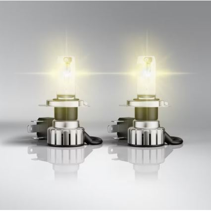 Pack de 2 ampoules LED pour voiture NIGHT BREAKER VINTAGE H4 P43T/20W/12V 3000K - Osram