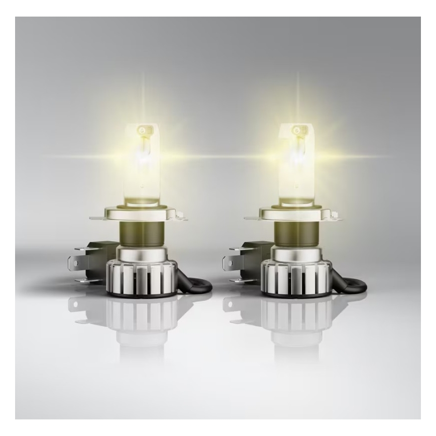 Pack de 2 ampoules LED pour voiture NIGHT BREAKER VINTAGE H4 P43T/20W/12V 3000K - Osram