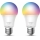 Pack de 2 ampoules LED RGBW dimmables A60 E27/8,7W/230V 2500-6500K Wi-Fi - TP-Link